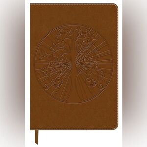 DEBOSSED “TREE OF LIFE” LEATHER LOOK JORNAL BY PICCADILY